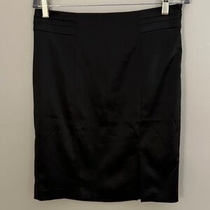 White House Black Market Satin Skirt, Sz 10